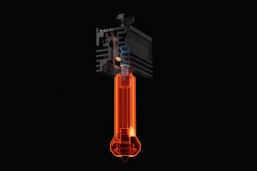 FAH054 BambuLab H2C High Flow Induction Hotend Sertleştirilmiş Çelik 0.4 mm
