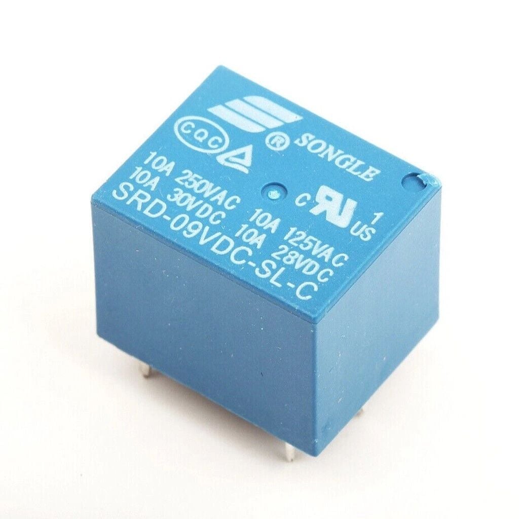 Songle 9V Röle SRD-09VDC-SL-C
