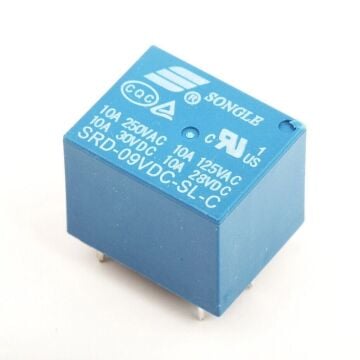 Songle 9V Röle SRD-09VDC-SL-C