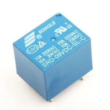 Songle 9V Röle SRD-09VDC-SL-C