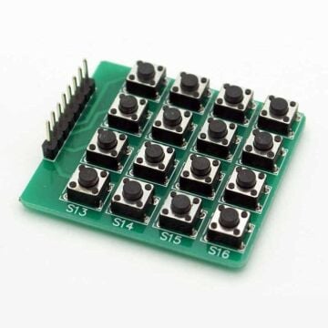 4x4 Push Buton Keypad