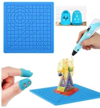 3D Kalem Için Silikon Çizim Matı