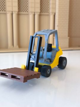 Paletli Forklift Kit Card - Eğitici Deney Seti