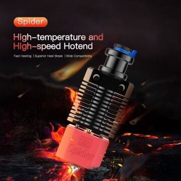Creality Spider Hotend Kit - Yüksek Sıcaklık ve Yüksek Hızlı Hotend