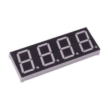 20 mm 7 Segment 4lü Display