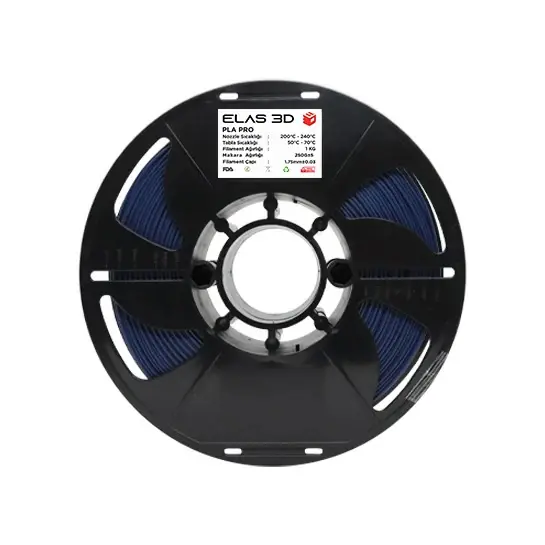 Elas Lacivert PLA PRO Filament 1.75mm. 1kg