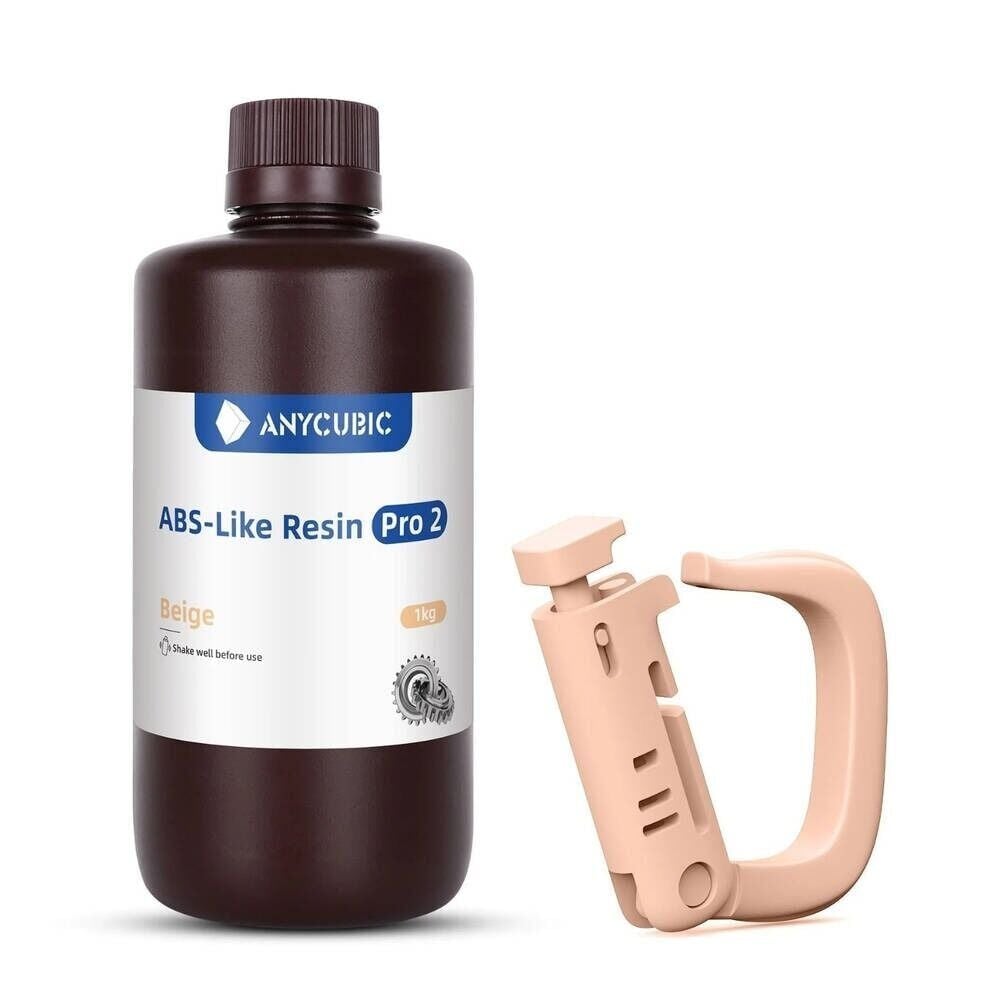 Anycubic ABS-Like Reçine Pro 2 Açık Bej/Ten Rengi 1 KG - SLA