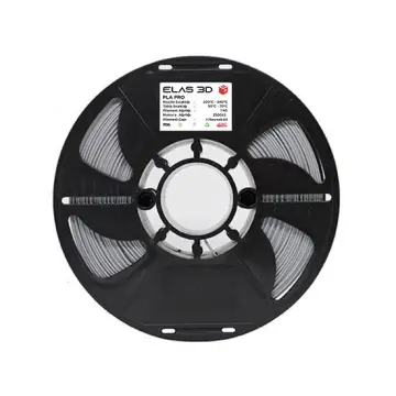Elas Gümüş PLA PRO Filament 1.75mm. 1kg