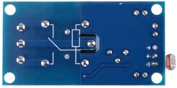 12V 1 Kanal LDR Işık Sensörü Kontrollü Röle Kartı