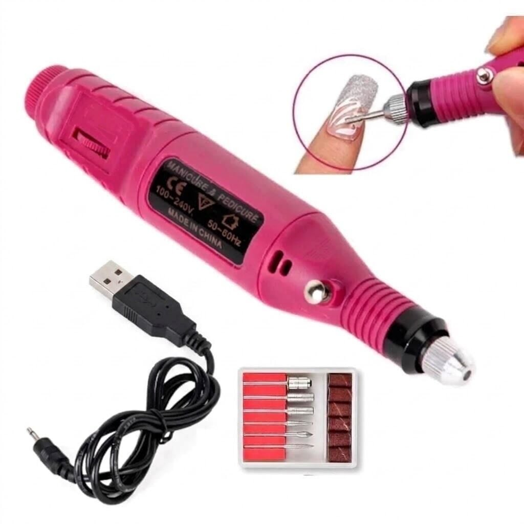 Elektrikli 12V Tırnak Törpü Seti Manikür Pedikür