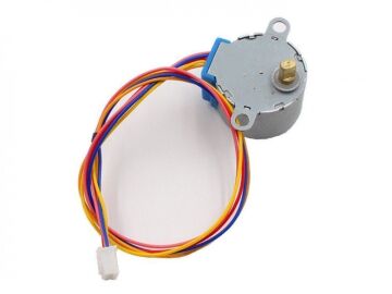 28 BYJ-48 Redüktörlü Step Motor + ULN2003 Step Motor Sürücü Kartı Yeşil
