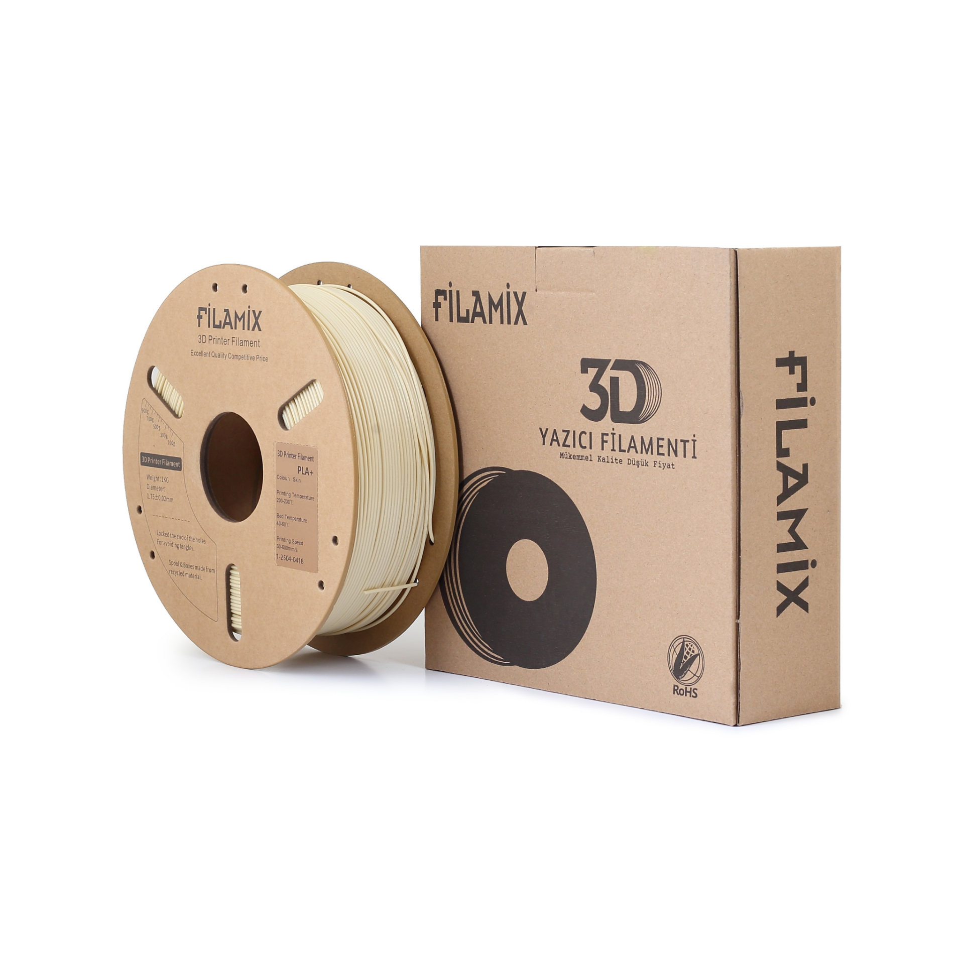 Filamix Ten Rengi PLA Filament 1.75 mm 1000 Gr