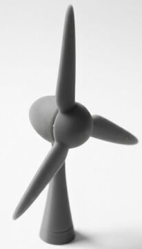 Rüzgar Türbini Kit Card - Eğitici Deney Seti