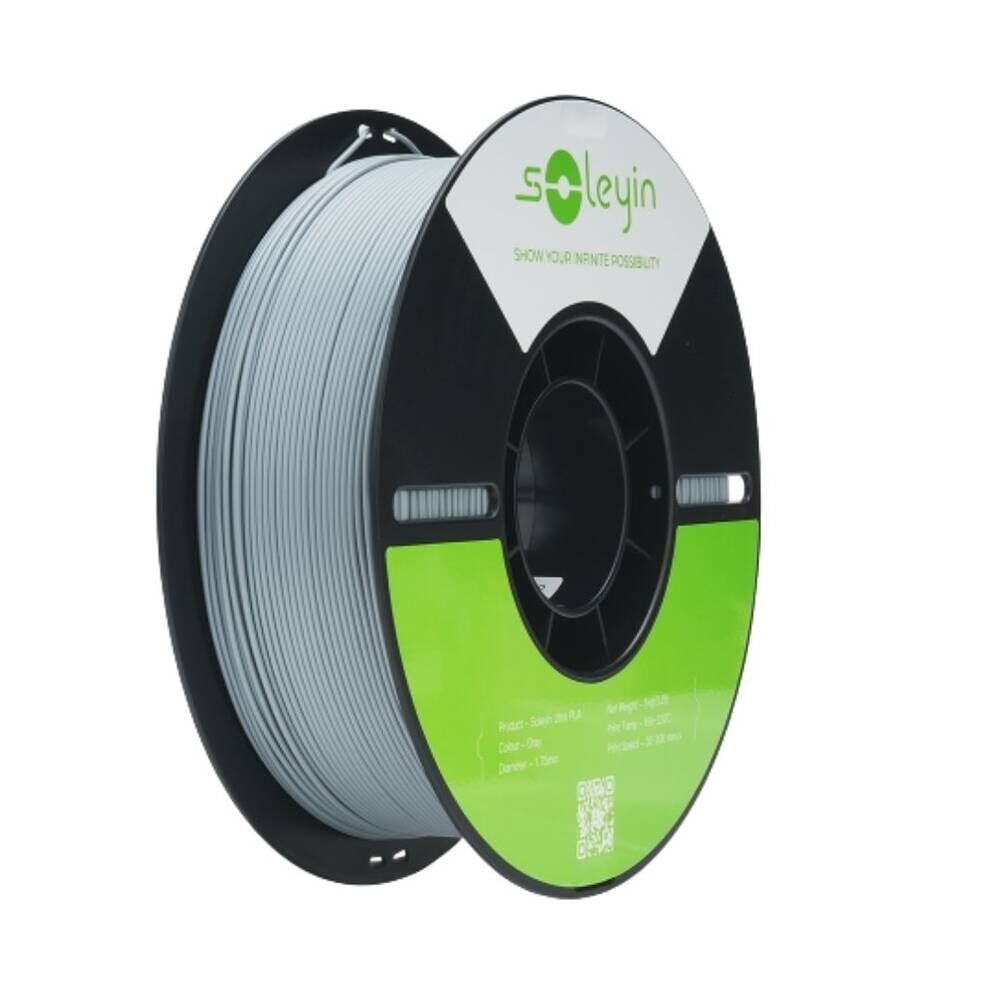 Soleyin Ultra PLA Gri Filament 1.75 mm. 1Kg.