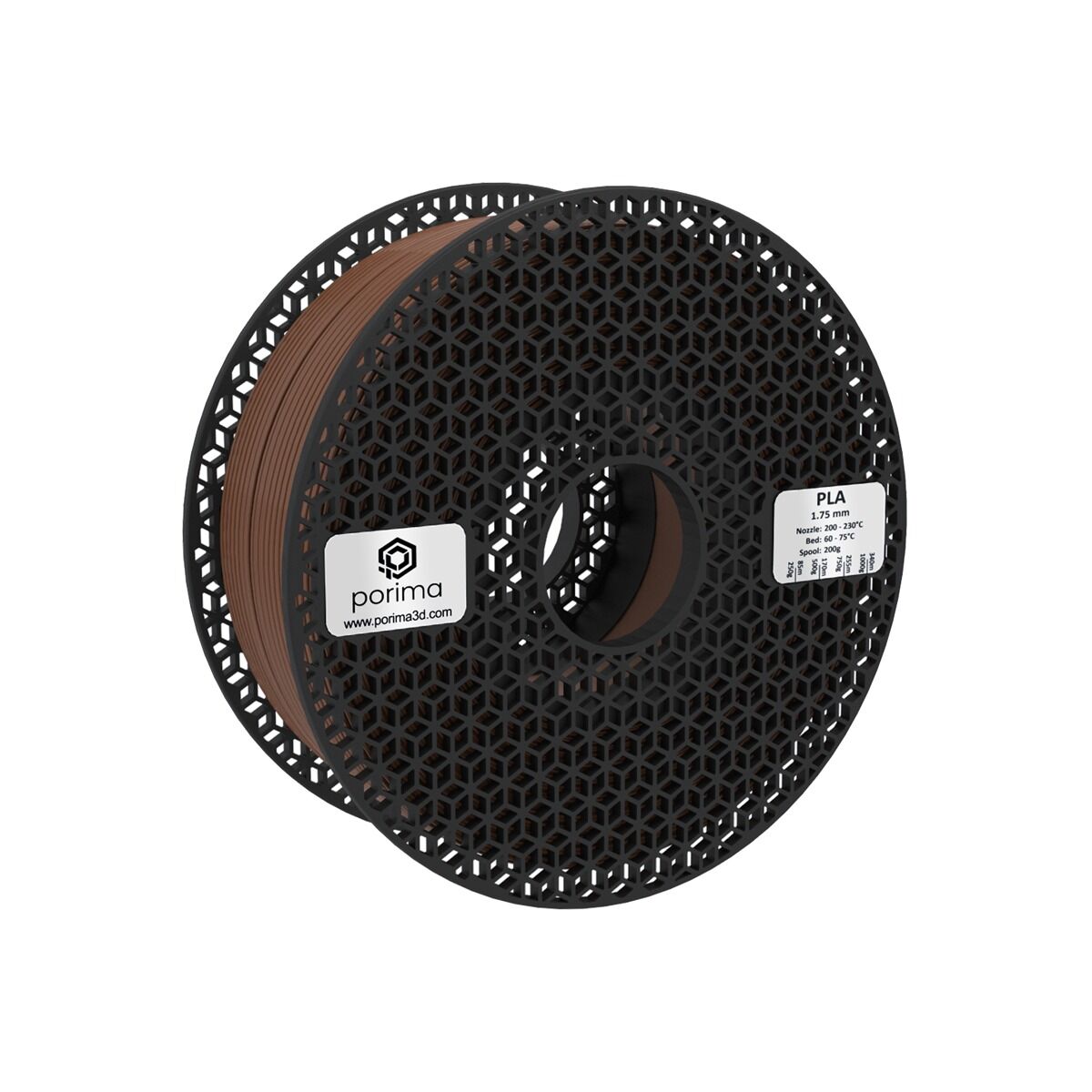 Porima Kahverengi PLA Filament 1 kg 1.75mm