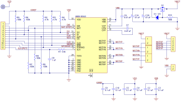 AMIS-30543 Step Motor Sürücü Kartı