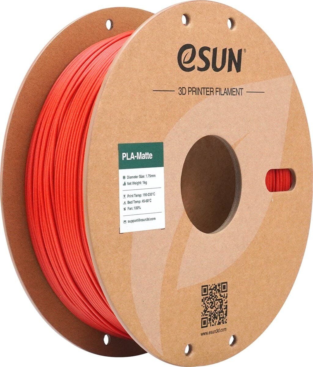 Esun Ateş Kırmızı Matte PLA Filament 1.75mm 1kg