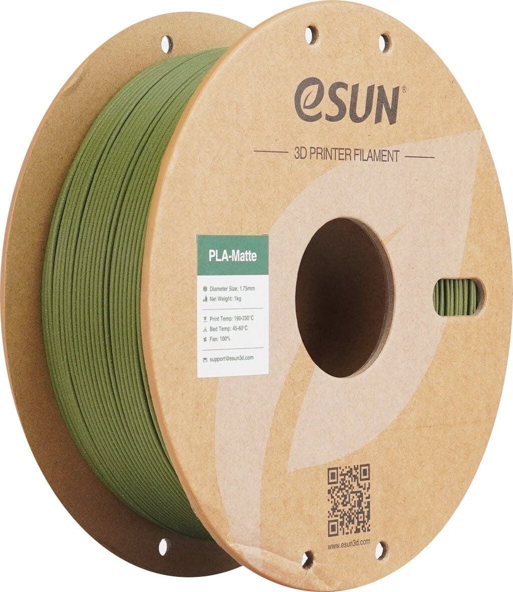Esun Zeytin Yeşili Matte PLA Filament 1.75mm 1kg