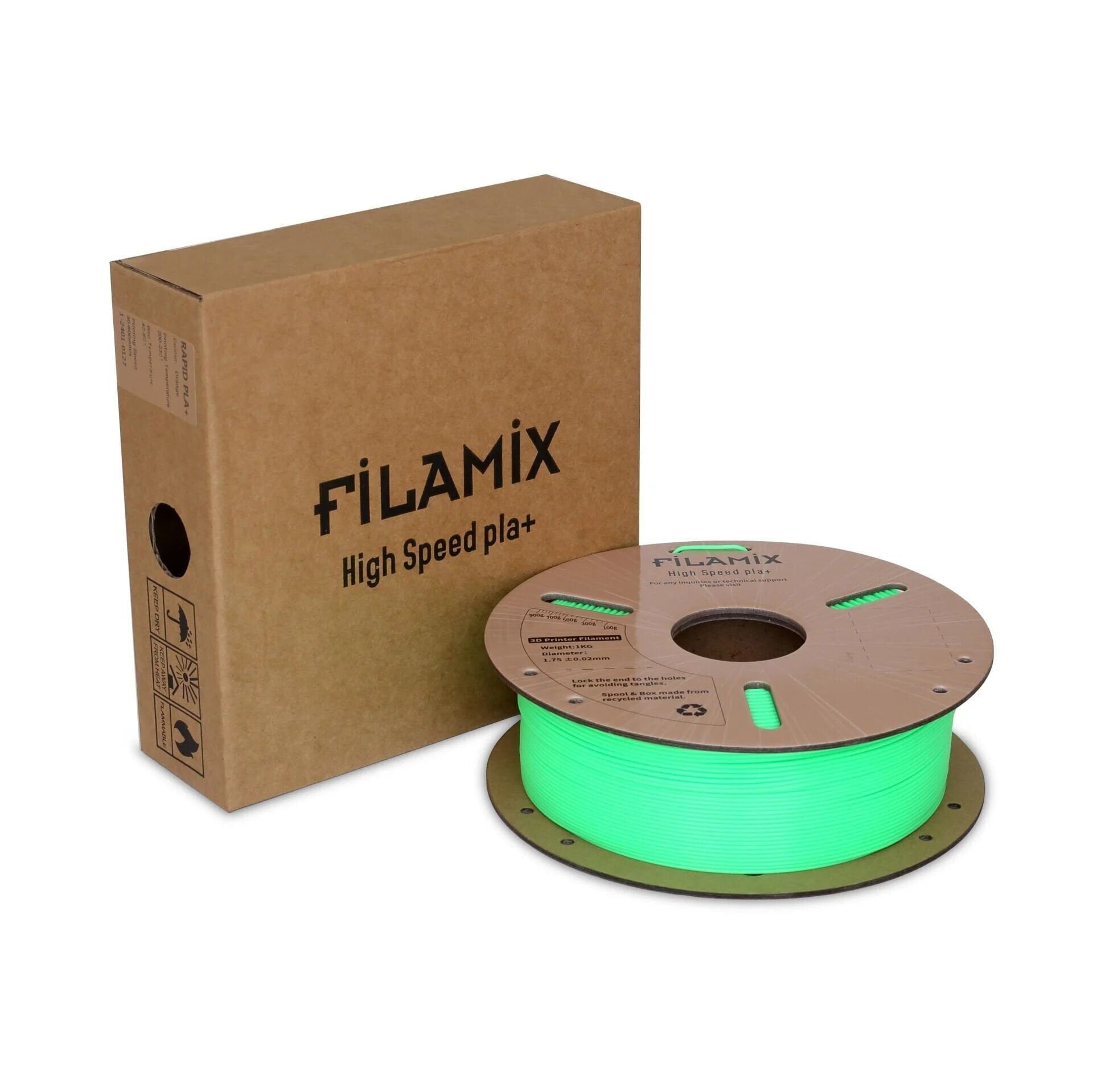 Filamix Yeşil PLA Filament 1.75 mm 1000 Gr