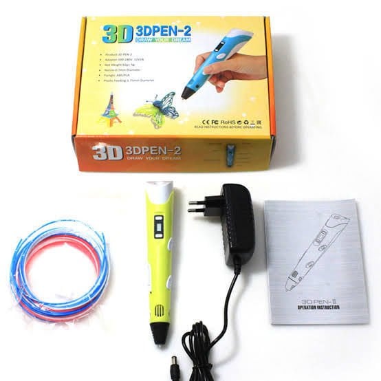 3D Kalem Sarı Kalem RP-100B