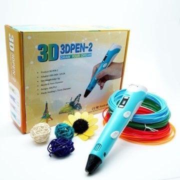3D Yazıcı Kalem RP-100B - 3Renk Filament