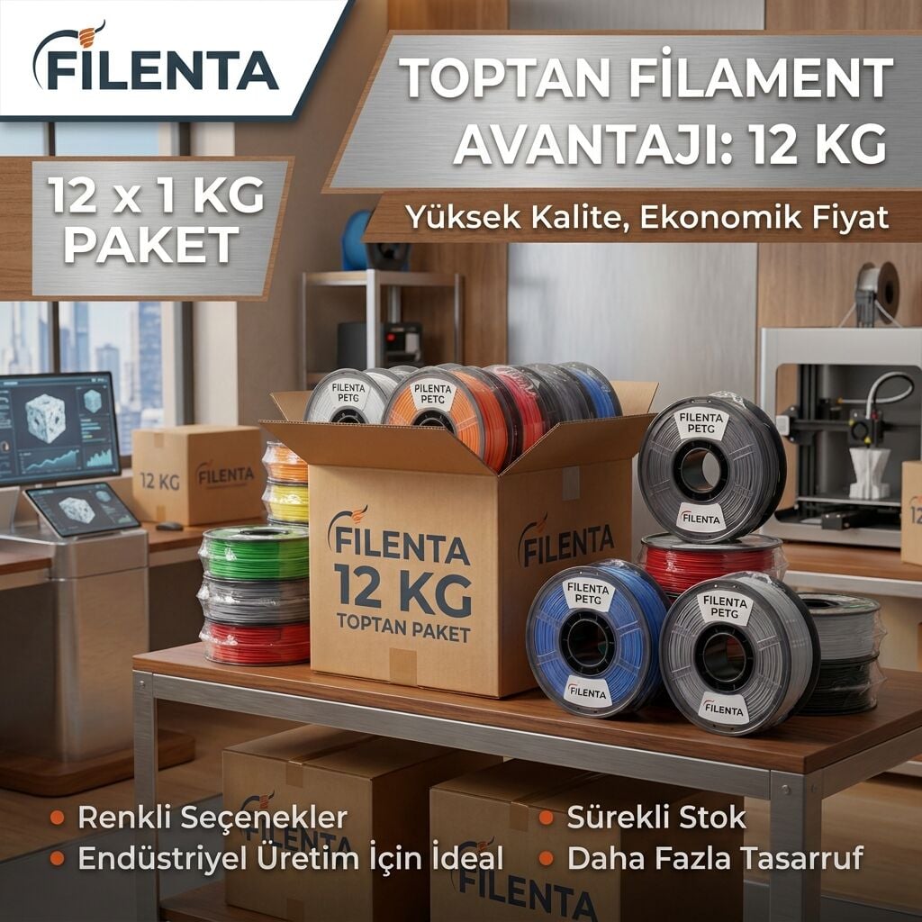 Filenta 12'li Petg Filament - 349TL
