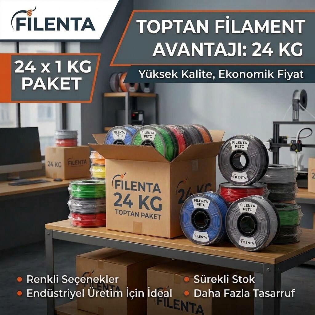 Filenta 24'lü Petg Filament - 344TL