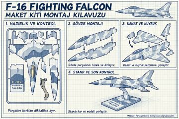 F16 Falcon Model Kitcard