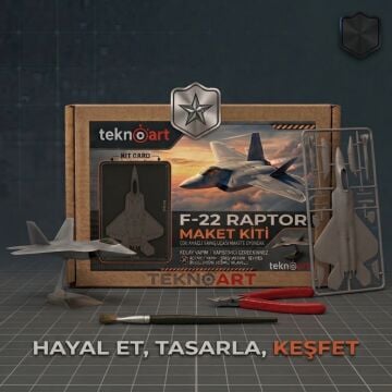 F22 Raptor Model Kitcard