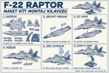 F22 Raptor Model Kitcard