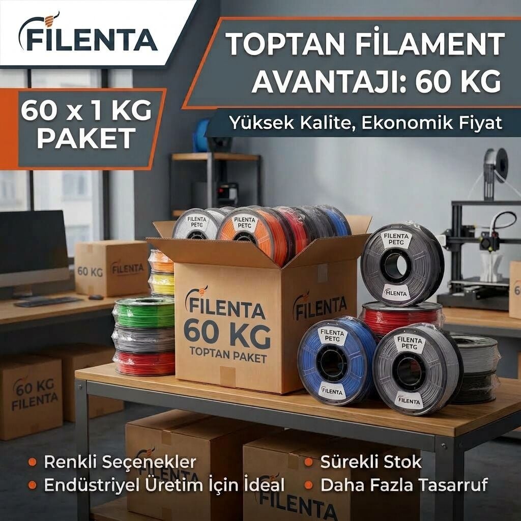 Filenta 60'lı Petg Filament - 334 TL