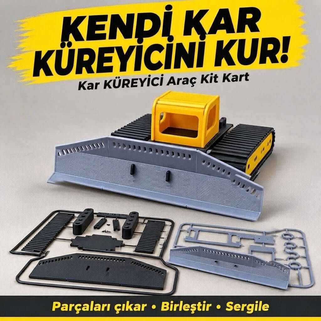 Kar Küreyici Model Kitcard