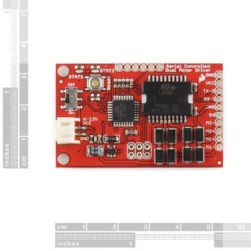 SparkFun Seri Kontrollü Motor Sürücü