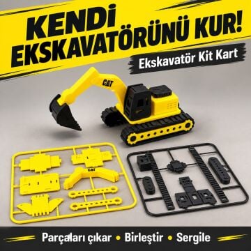 Ekskavatör Model Kitcard