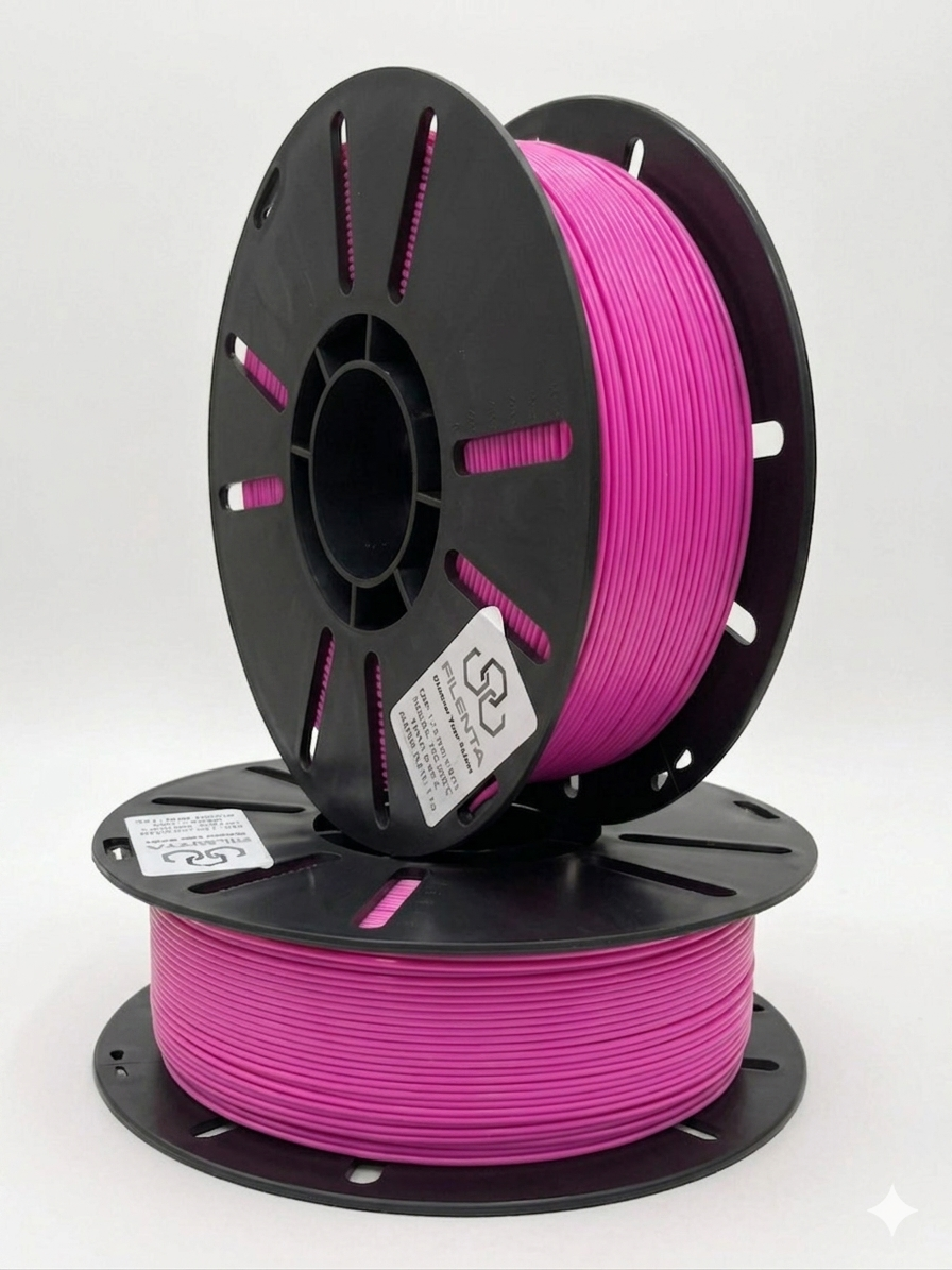 Filenta Neon Pembe Pla Premium Filament 1.75mm 1Kg
