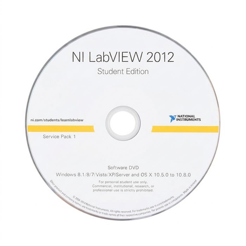 LabVIEW 2012 Eğitim DVD'si