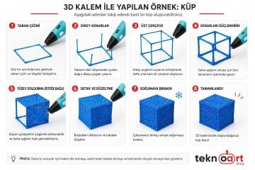 Vakumlu Pla Filament 20 Renk 5 Metre Toplam 100m. Karışık Renkler