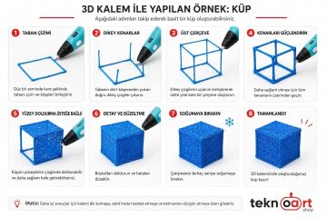 Vakumlu Pla Filament 20 Renk 5 Metre Toplam 100m. Karışık Renkler