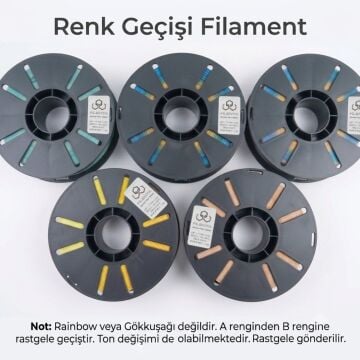 Filenta Renk Geçişi PETG Filament 1.75 mm 1kg