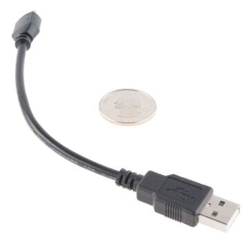 SparkFun CAB-13244 USB Micro-B Cable - 6''