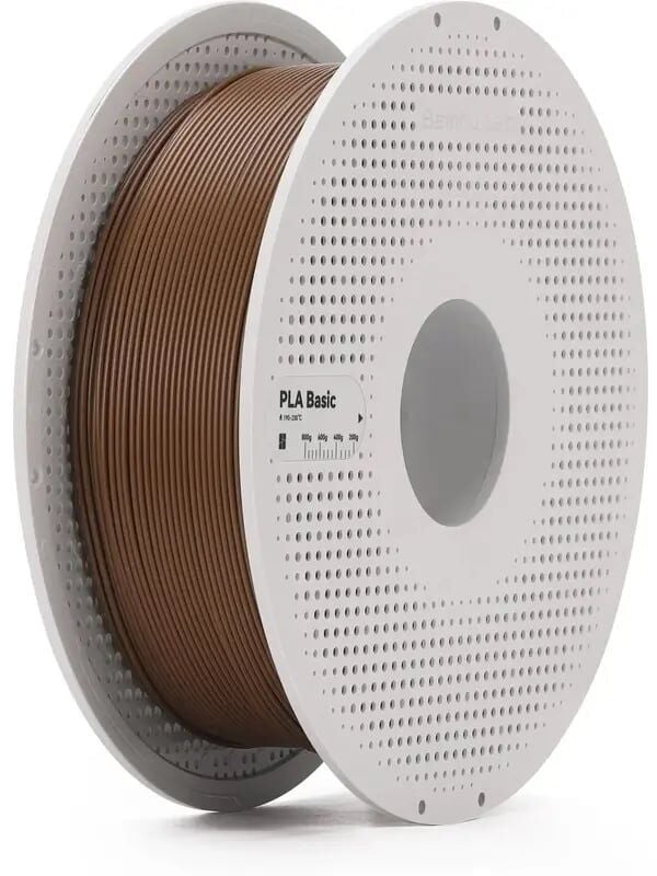Bambu Lab Kahverengi PLA Basic Filament 1.75 mm. 1Kg.