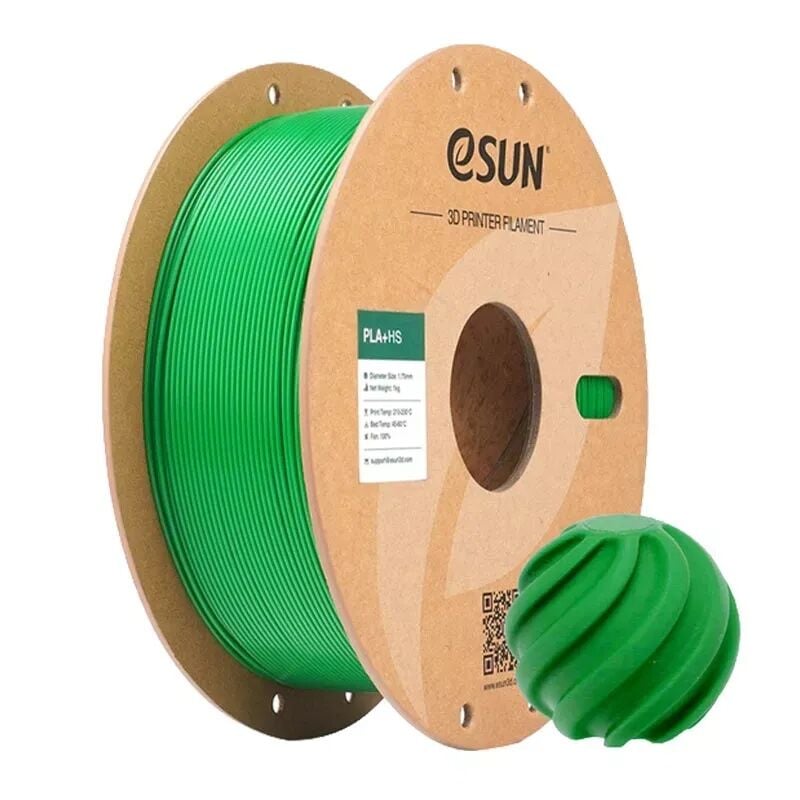 Esun Çimen Yeşili PLA+HS Filament 1.75mm 1kg