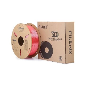 Filamix Mercan Pembesi Silk PLA Filament 1.75 mm 1000 Gr.
