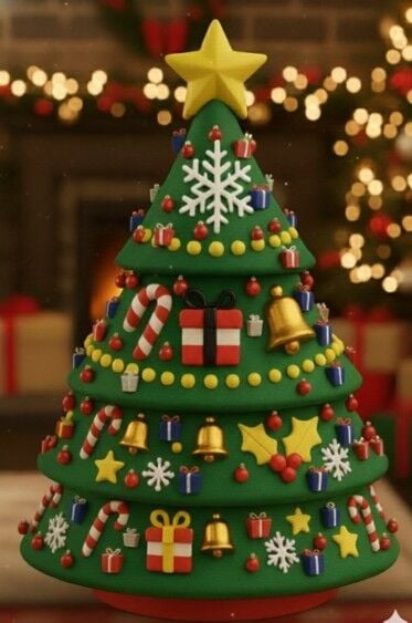 Yılbaşı Ağacı 3D Baskı