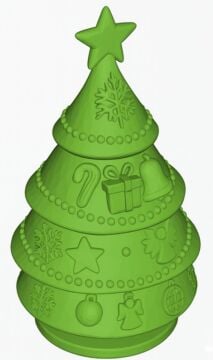 Yılbaşı Ağacı 3D Baskı