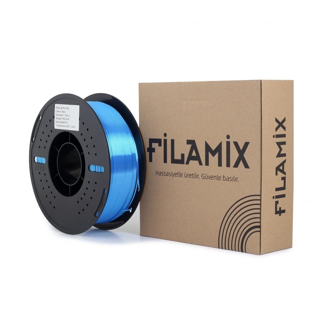 Filamix Mavi Silk PLA Filament 1.75 mm 1000 Gr.