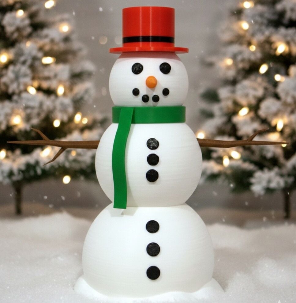 Kardan Adam 3D Baskı