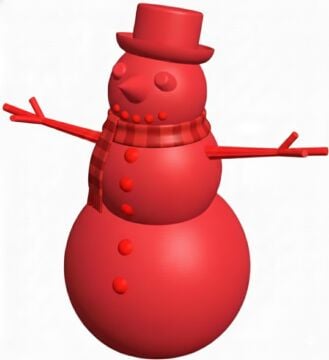 Kardan Adam 3D Baskı