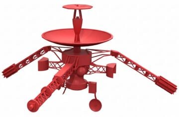 Galileo Uzay Aracı 3D Baskı