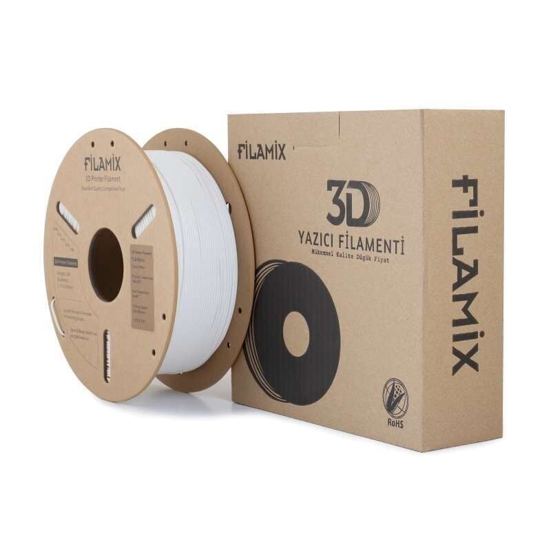 Filamix Beyaz Mat PLA Filament 1.75 mm 1000 Gr.